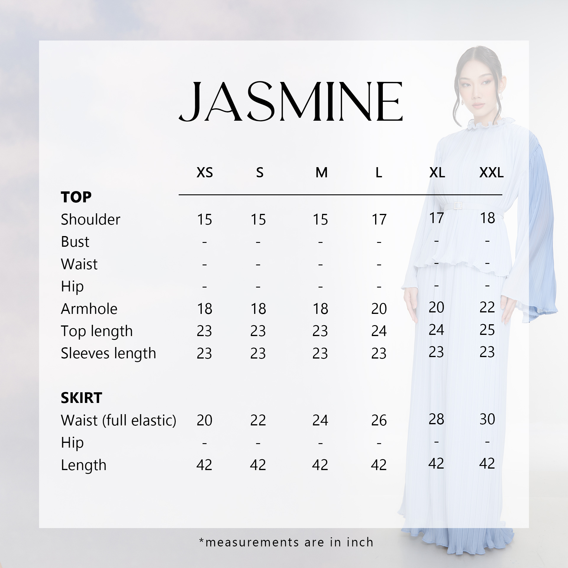 JASMINE IN ROSEWOOD